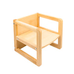 Hocker & Tisch Capo Cube - CUBE Wooden Kids Stool & Table