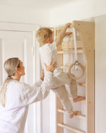Mini-Sprossenwand Fit Taimi - TAIMI MINI wall bars | birch