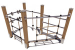 Klettergerüst SPIELPLATZ VE14 - Robuste Outdoor - Lösung für Kitas (Alter bis 6 Jahre) - Kletterling – einfach Kind sein