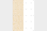 Einzelelement Kletterwand BK INDOOR | 118 x 78 cm | 20 Loch - Kletterling – einfach Kind sein