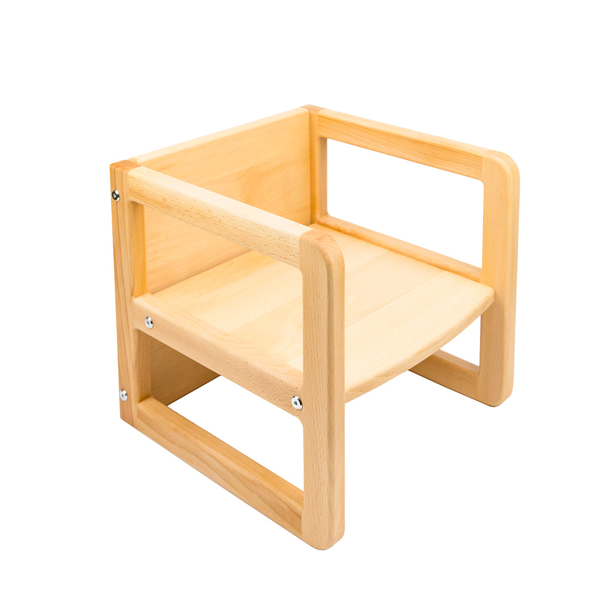 Hocker & Tisch Capo Cube - CUBE Wooden Kids Stool & Table