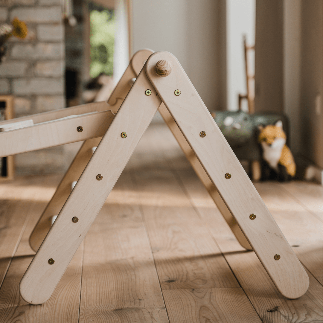 Höhenverstellbares Kletterdreieck ZICKLEIN | 5 - fach verstellbar | 60cm | 1 Teil | verstaubar - Kletterling – einfach Kind sein