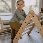 Höhenverstellbares Kletterdreieck ZICKLEIN | 5 - fach verstellbar | 60cm | 1 Teil | verstaubar - Kletterling – einfach Kind sein