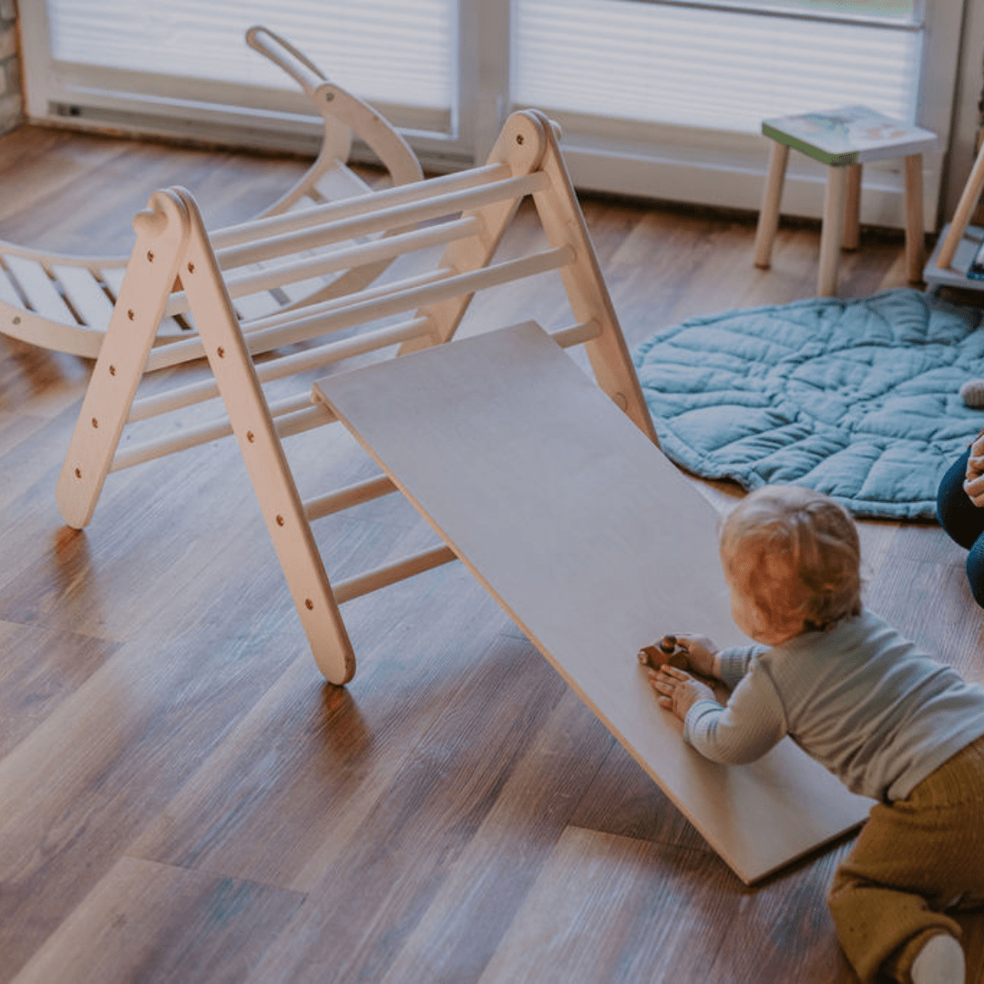 Höhenverstellbares Kletterdreieck ZICKLEIN | 5 - fach verstellbar | 60cm | 1 Teil | verstaubar - Kletterling – einfach Kind sein