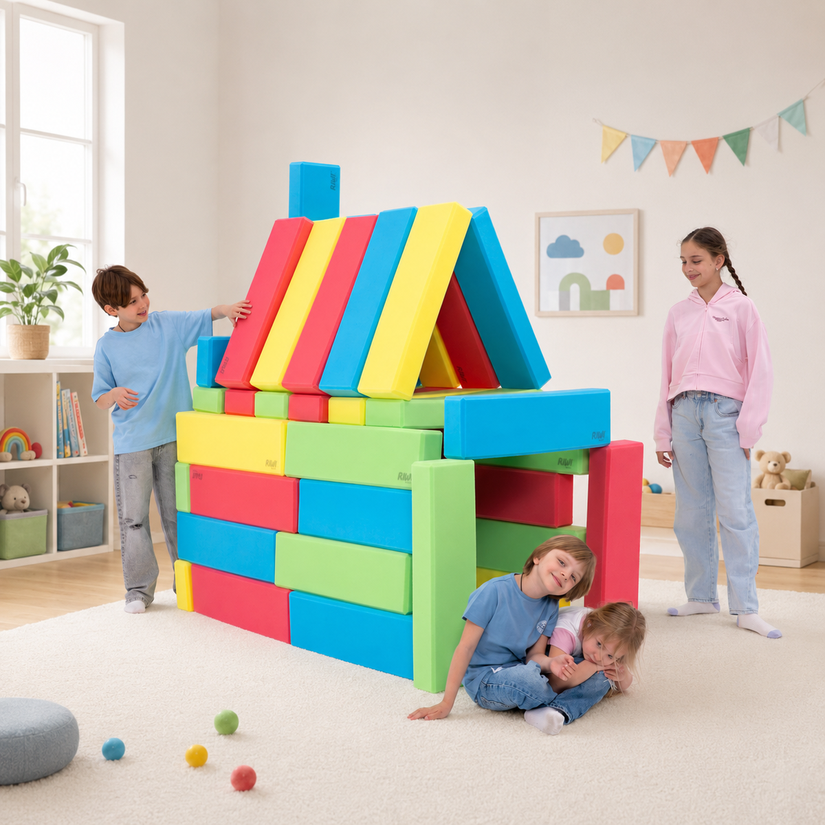 Kletterling Variantenbild | riwi-xxl-schaumstoff-bausteine | RIWI-WO-8W49-BHO8