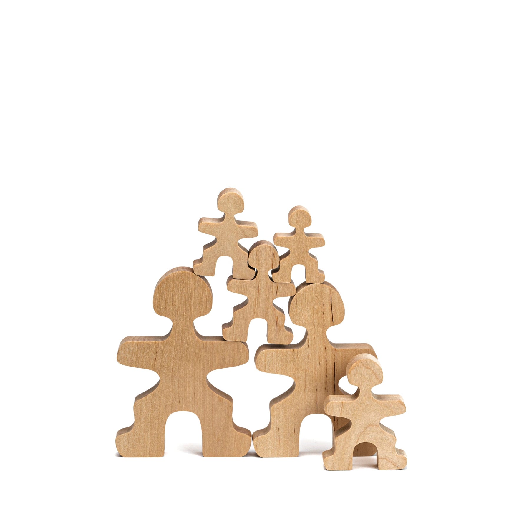 Holzfiguren Family Set - Flockmen Family (30pcs)