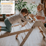 Kletterdreieck - Set KOALALING | 3 - teilig | klappbares Kletterdreieck | Zubehör erhältlich - Kletterling – einfach Kind sein