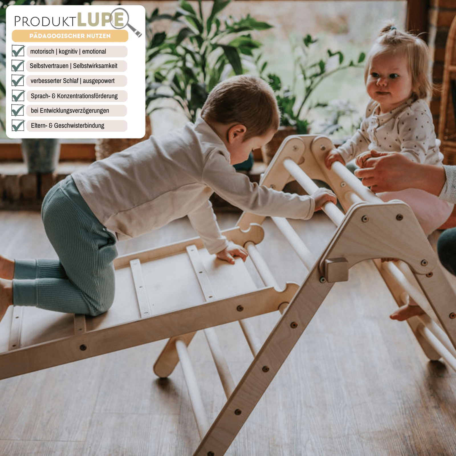 Kletterdreieck - Set KOALALING | 3 - teilig | klappbares Kletterdreieck | Zubehör erhältlich - Kletterling – einfach Kind sein