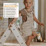 Kletterdreieck - Set ZICKLEIN + Rutschbrett | 5 - fach höhenverstellbar | 60 cm | erweiterbar - Kletterling – einfach Kind sein