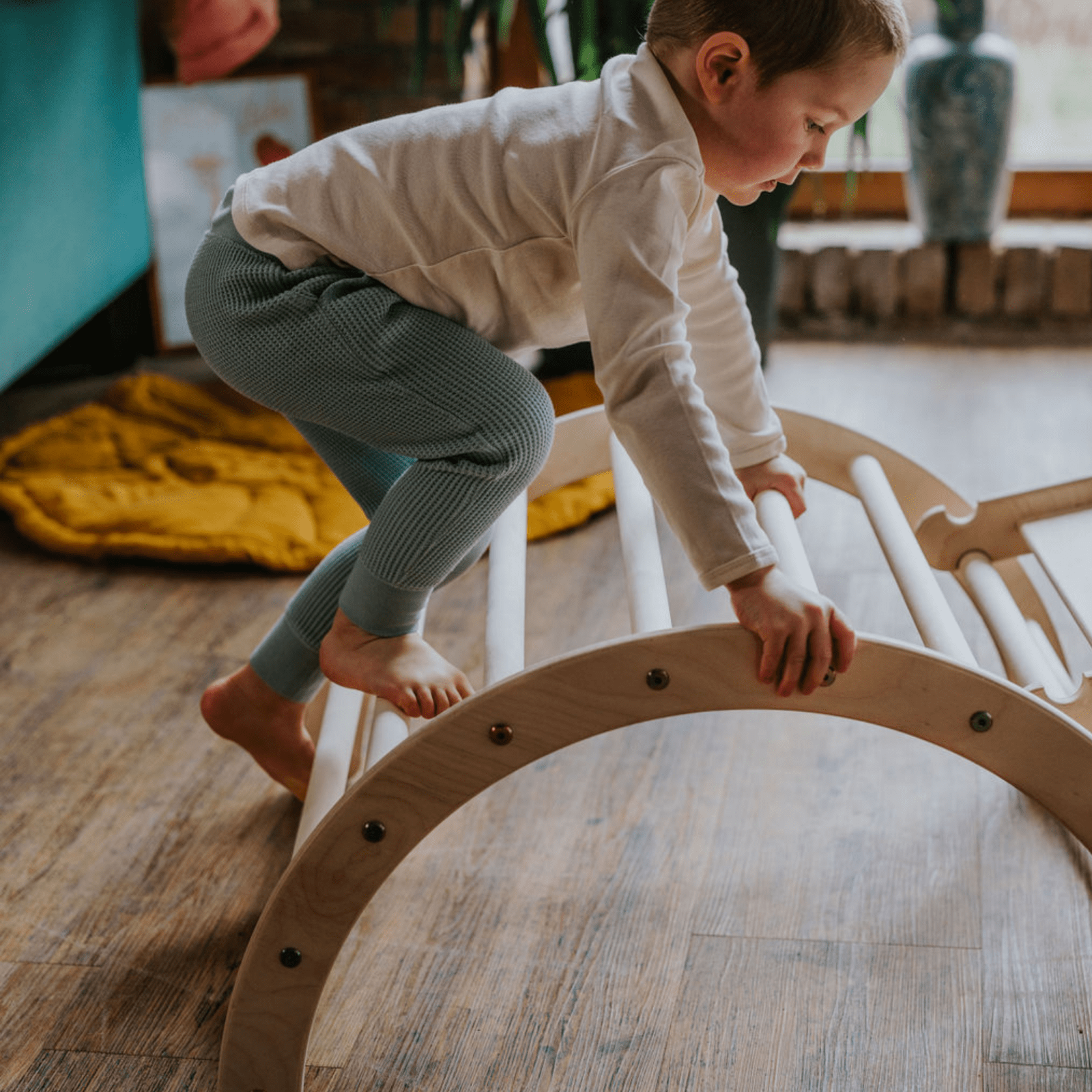 Kletterdreieck - Set KOALALING | 3 - teilig | klappbares Kletterdreieck | Zubehör erhältlich - Kletterling – einfach Kind sein