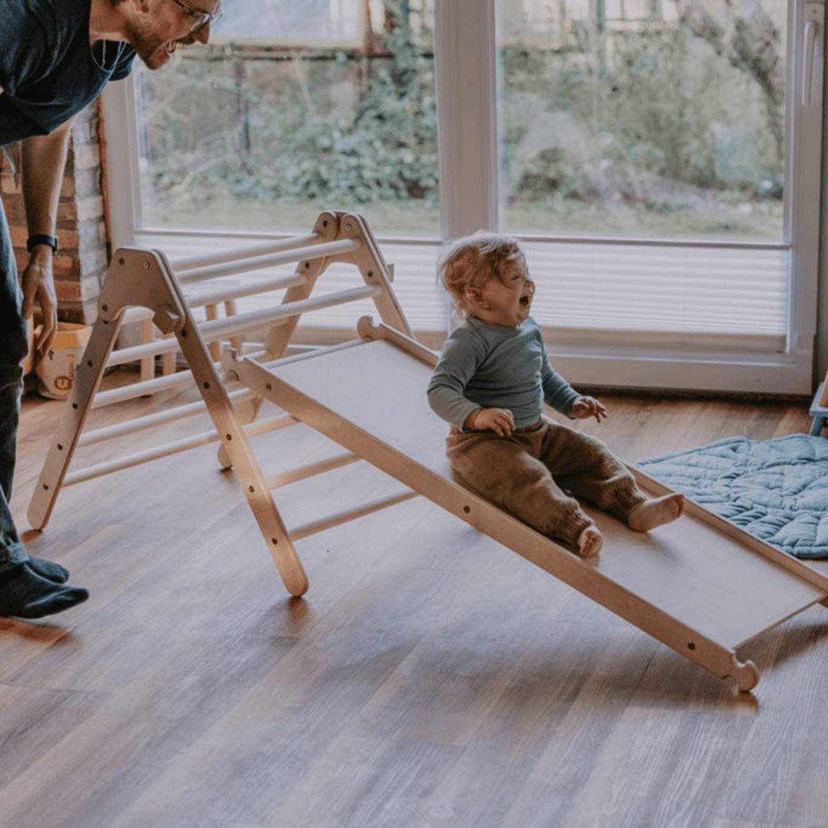 Kletterdreieck - Set KOALALING | 3 - teilig | klappbares Kletterdreieck | Zubehör erhältlich - Kletterling – einfach Kind sein