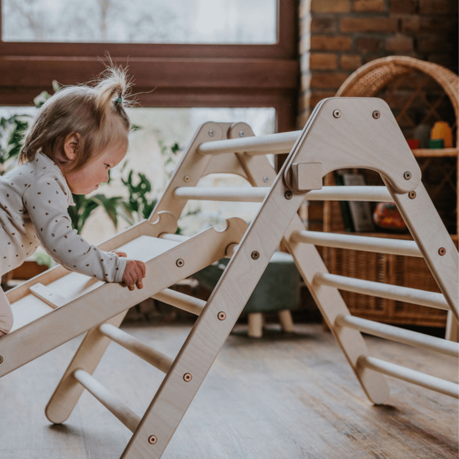 Kletterdreieck - Set KOALALING | 3 - teilig | klappbares Kletterdreieck | Zubehör erhältlich - Kletterling – einfach Kind sein