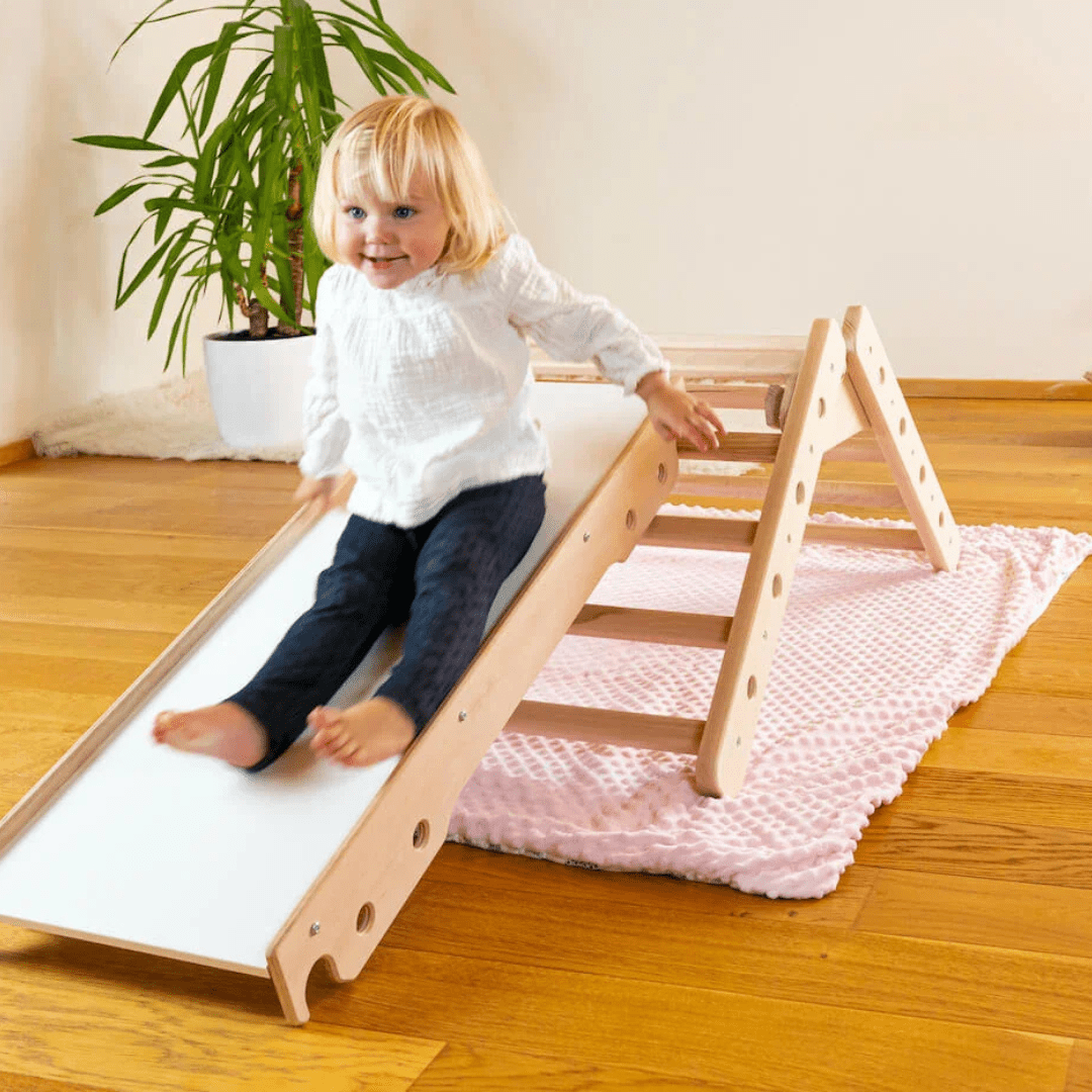 wandelbare Sprossenwand LOOPO MONKEY  7in1 | 200 kg belastbar | 2–99 Jahre | 7 Aufbauvarianten | modulares System - Kletterling – einfach Kind sein