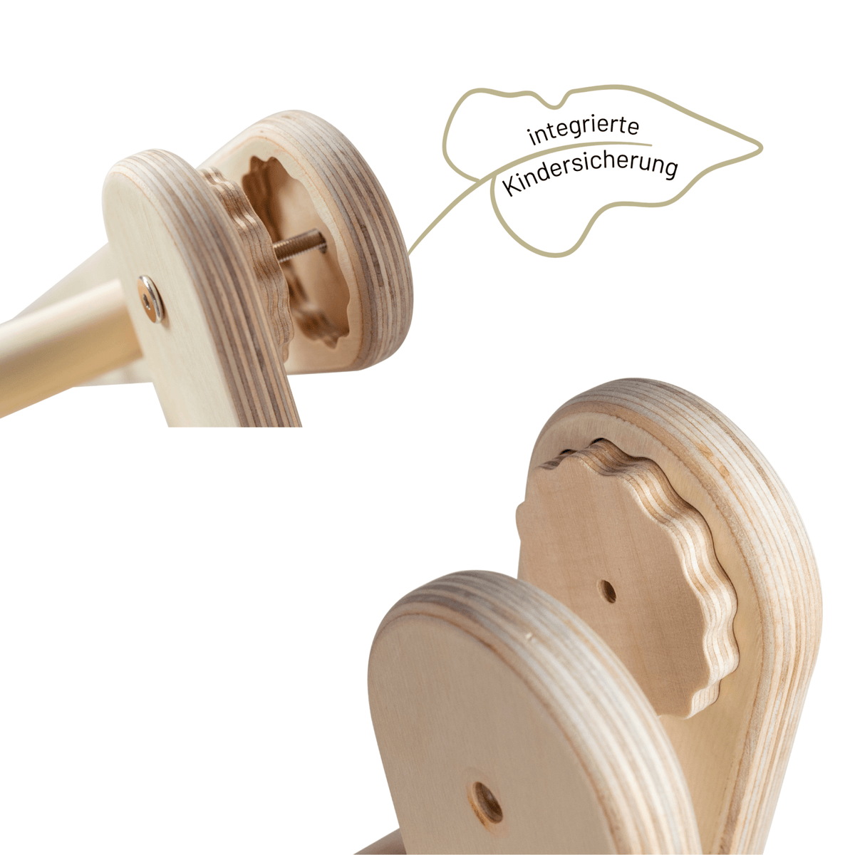 Kletterdreieck - Set ZICKLEIN + Rutschbrett | 5 - fach höhenverstellbar | 60 cm | erweiterbar - Kletterling – einfach Kind sein