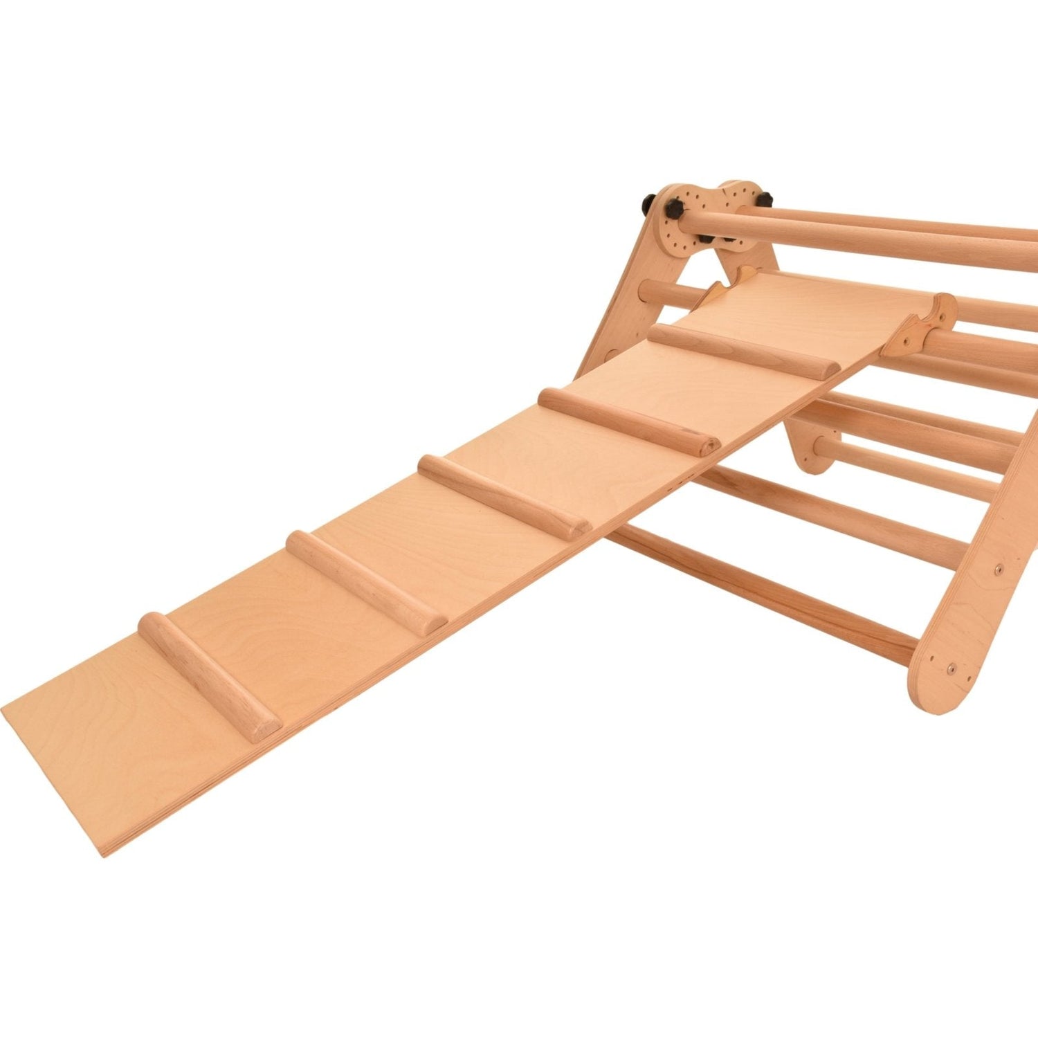Rutschbrett/Hühnerleiter | 102 cm | Zubehör für Kletterdreieck & Sprossenwand - Kletterling – einfach Kind sein