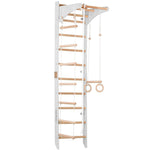 Sprossenwand 100 kg | 230x53 cm | Klimmzug | extra schmal | extra hoch - Kletterling – einfach Kind sein