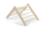 höhenverstellbares Kletterdreieck - Set ZICKENLING SET | 5 - fach verstellbar | 60cm| Dreieck + Rutsche + Bogen - Kletterling – einfach Kind sein