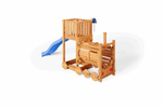 Spielturm Loco – Der kreative Spielzug für deinen Garten - Kletterling – einfach Kind sein