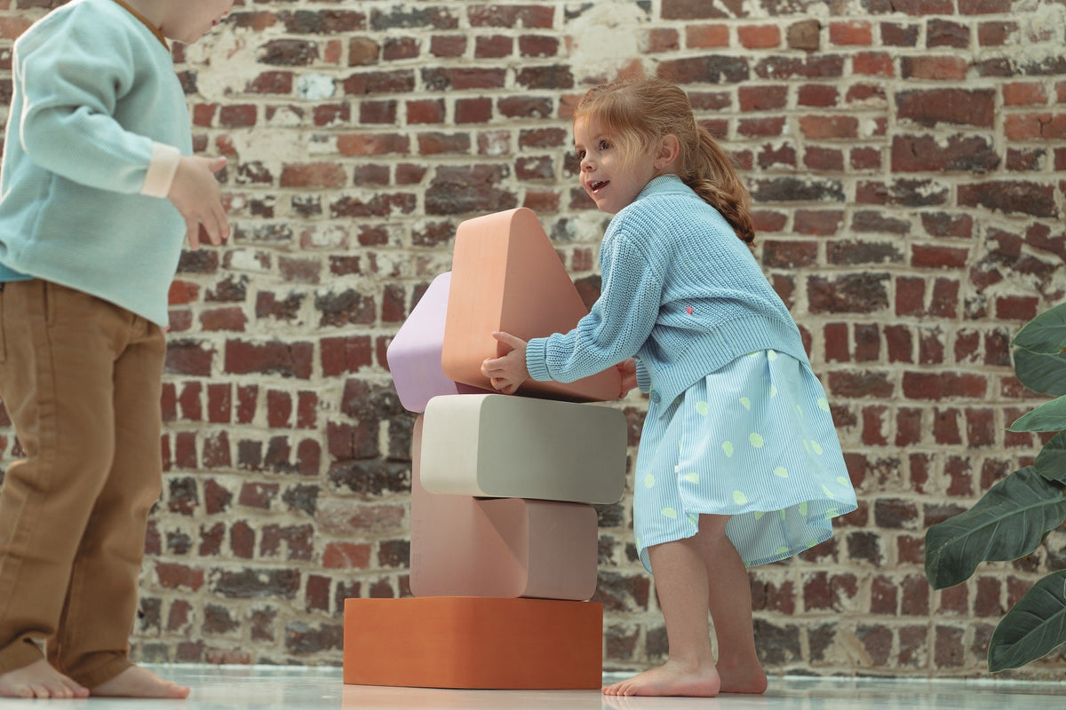 Schaumstoffbausteine Play Moes - Play Blocks - Earth Collection
