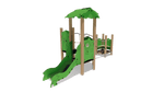 Klettergerüst SPIELPLATZ 304 | 4 verschiedene Designs | Sicheres und kompaktes Spielgerät für Kitas (Alter: 3 bis 6 Jahre) - Kletterling – einfach Kind sein
