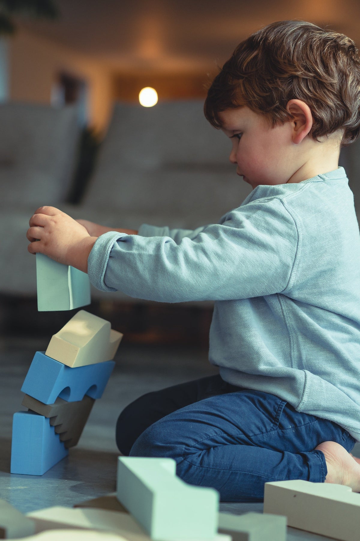 Puzzle-Bausteine Moes - Puzzle Blocks - Sky