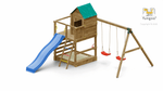 Spielturm Jarcas4: Das ultimative Spielparadies für Ihren Garten! - Kletterling – einfach Kind sein