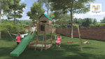 Spielturm Jarcas4: Das ultimative Spielparadies für Ihren Garten! - Kletterling – einfach Kind sein