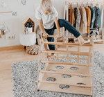 Kletterdreieck mit Sensorik - Paneelen | 4 unterschiedliche Seiten | ab 1 Jahr - Kletterling – einfach Kind sein