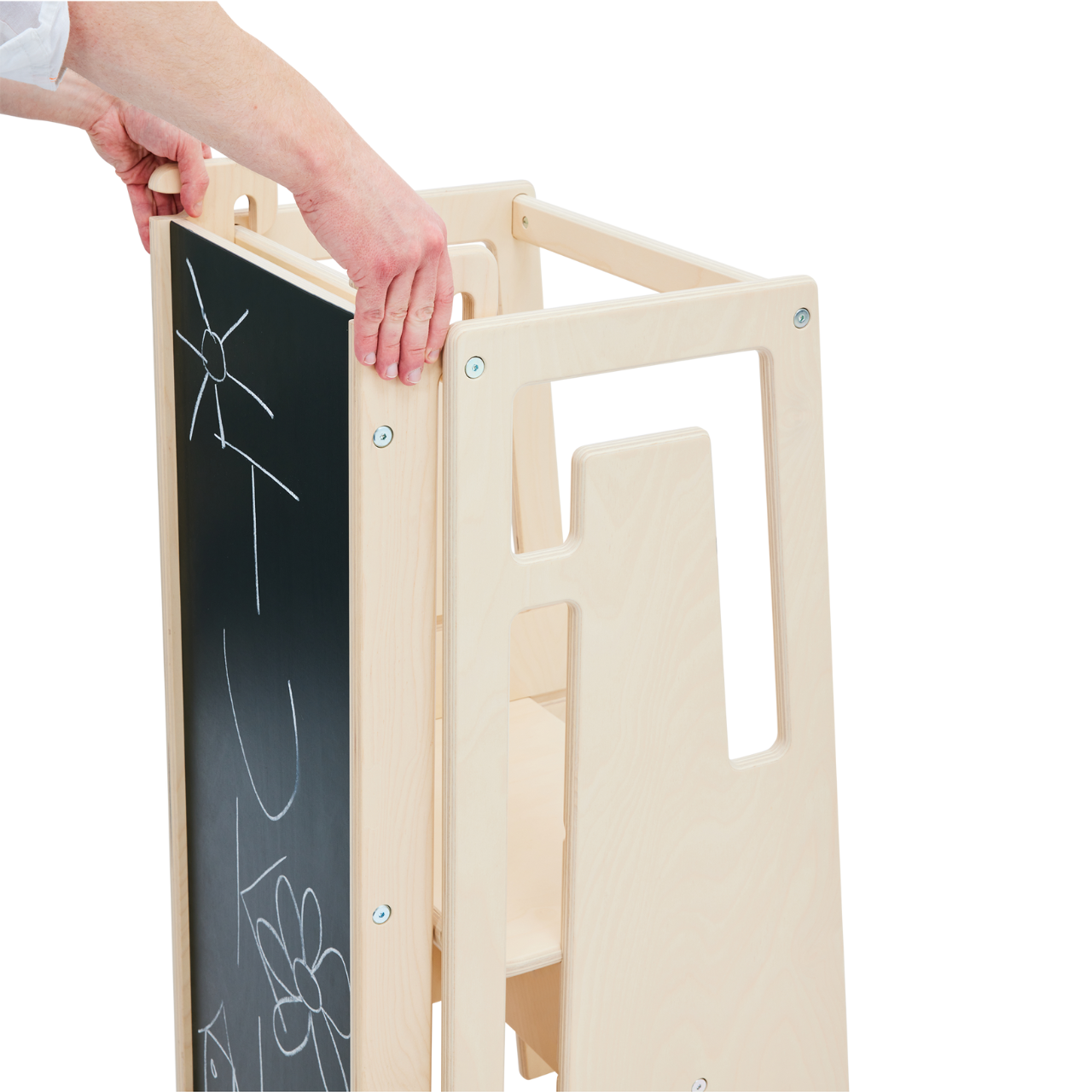 Rutsche mit Maltafel Tuki - Tuki® Rutsche mit Maltafel Arctic Birch