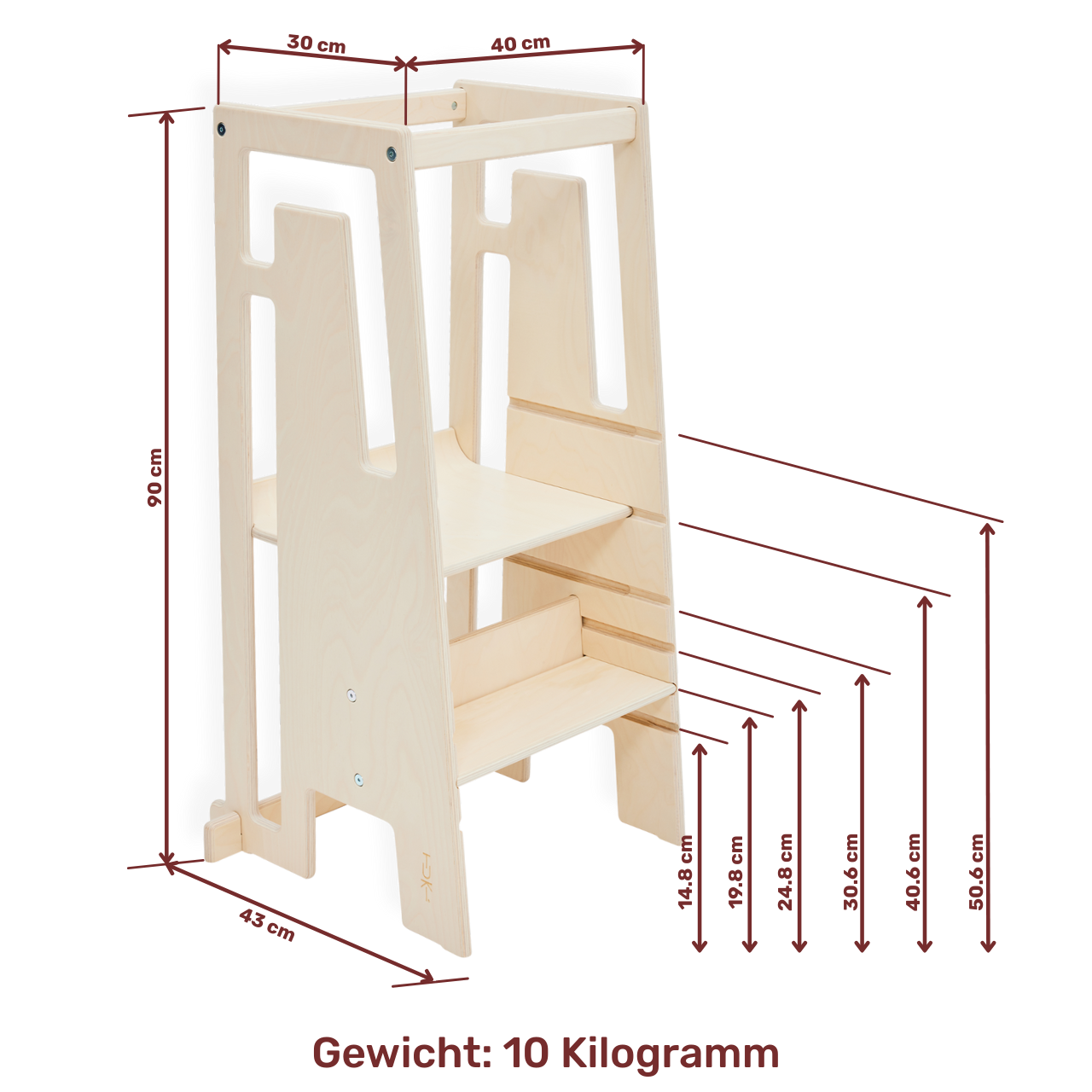 Lernturm Tuki - Tuki® Lernturm