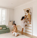 Mini-Sprossenwand Fit Taimi - TAIMI MINI wall bars | white - birch