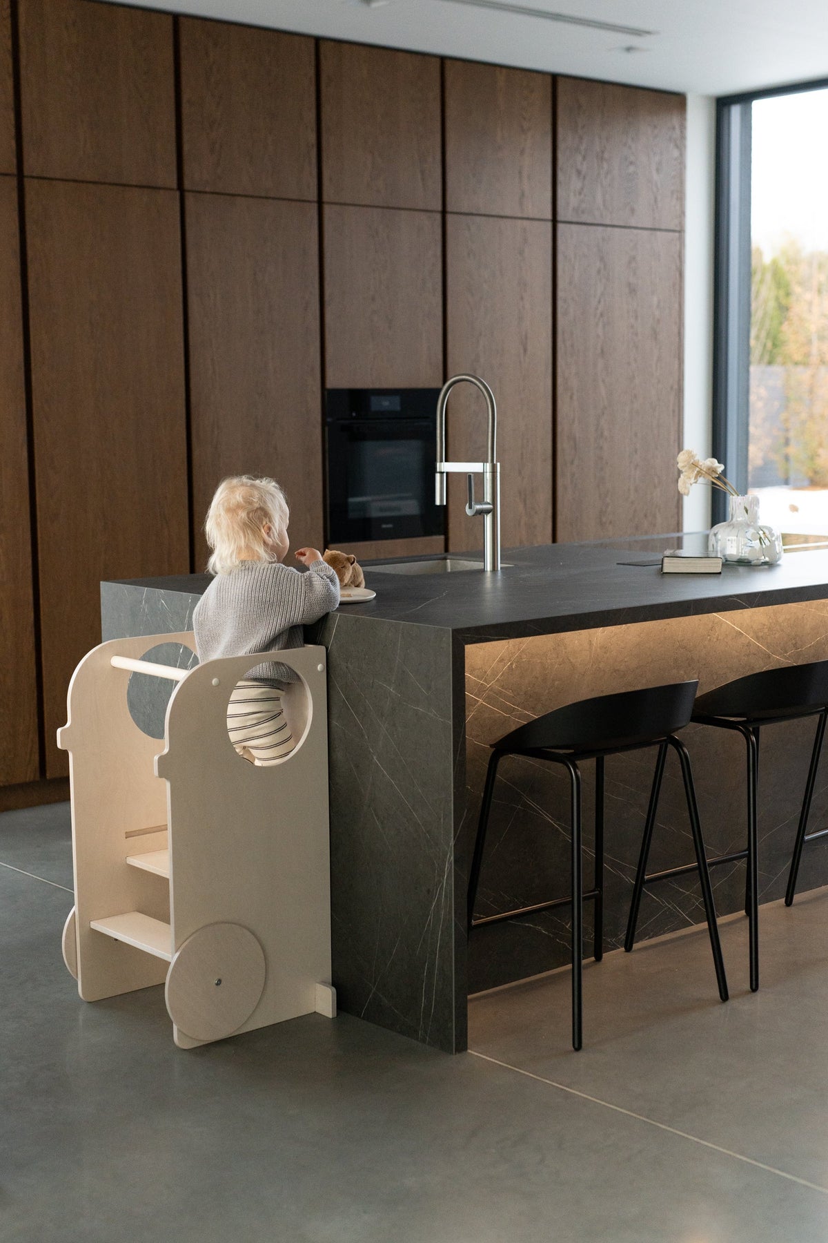Lernturm Fit VERSO - VERSO learning tower | birch