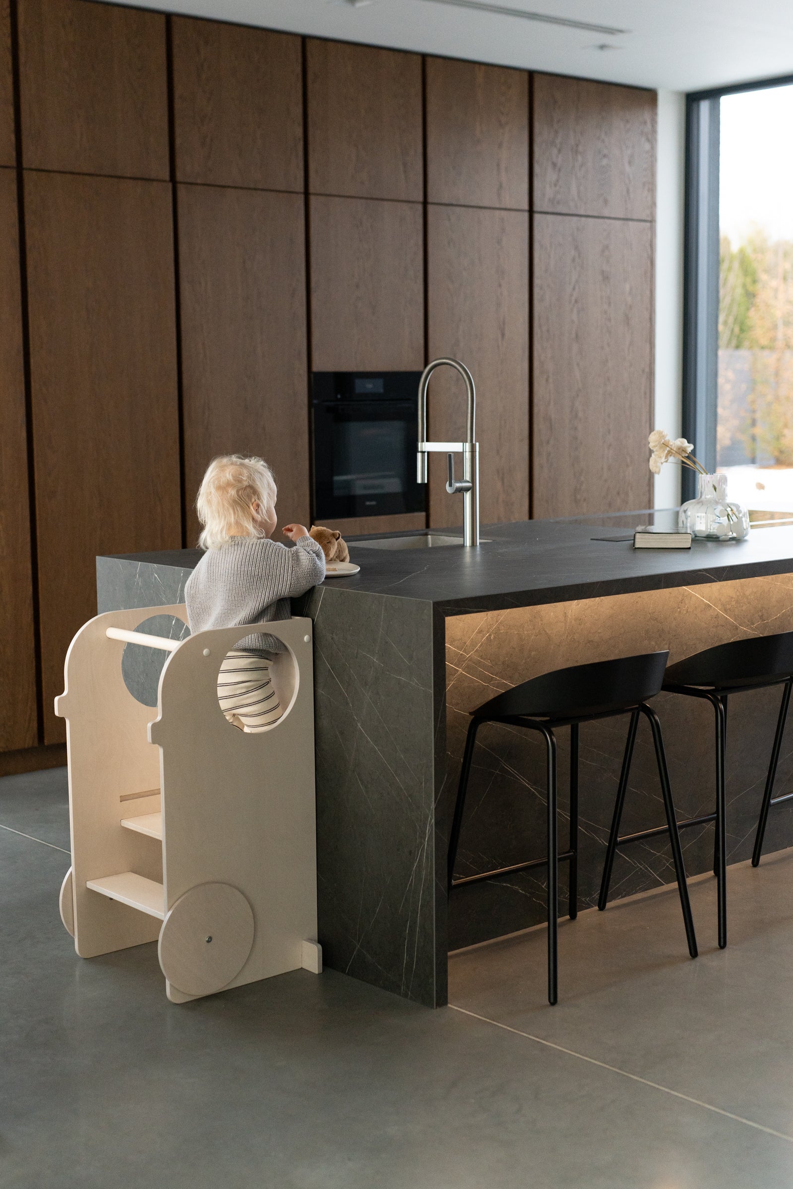 Lernturm Fit VERSO - VERSO learning tower | birch