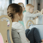 Spielset "Dynamik" bunt - Montessori - Bogen mit Rutsche und Kissen - Kletterling – einfach Kind sein