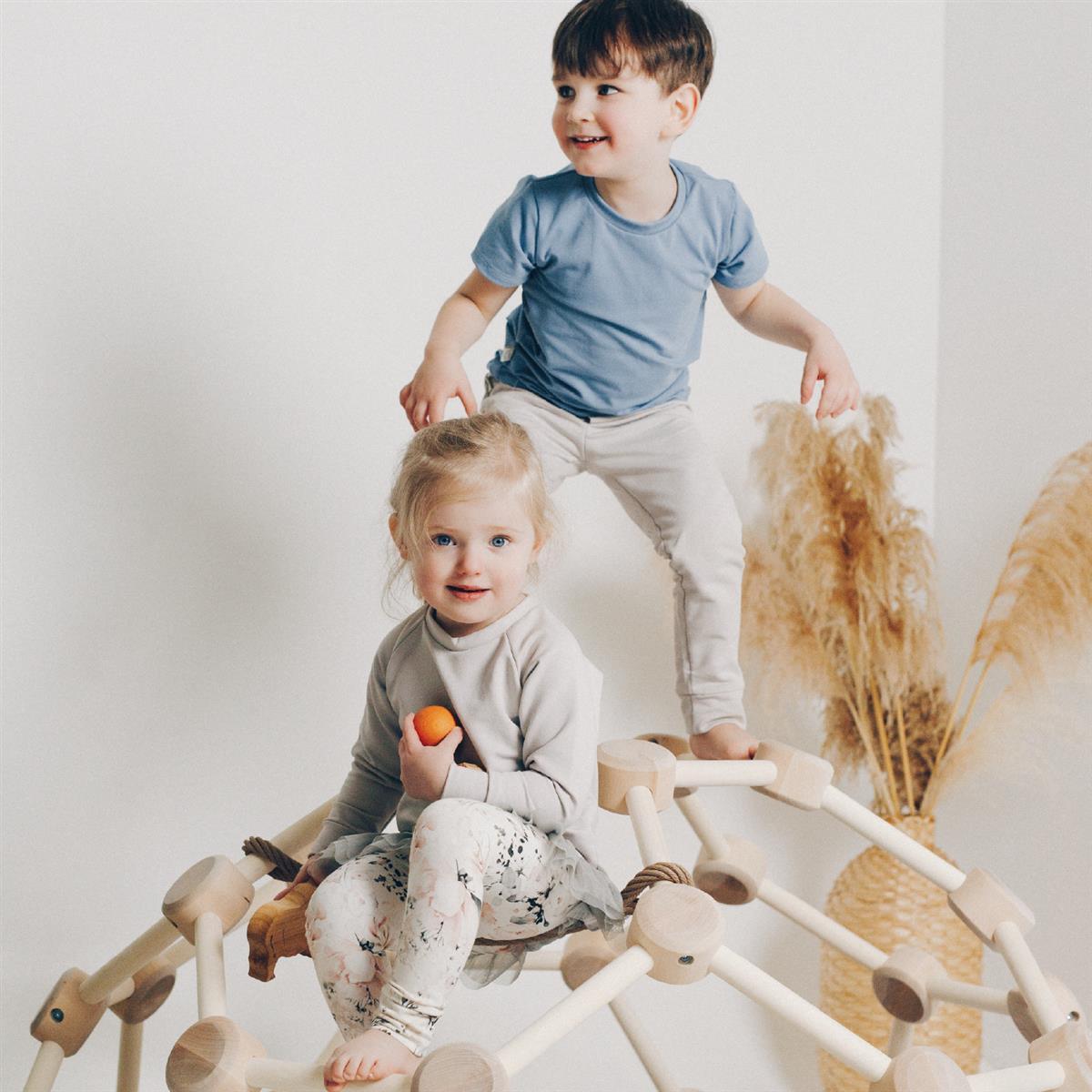 Indoor - Klettergerüst "Waben - Kletterkuppel" - Kletterling – einfach Kind sein