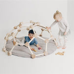 Kuschelige Spielmatte für das Klettergerüst Indoor – ein Paradies für kleine Entdecker - Kletterling – einfach Kind sein
