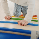 Spielset "Energetic" natur - XXL Bogen mit Rutsche und Kissen - Kletterling – einfach Kind sein