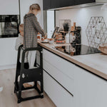Vielseitiger 2 - in - 1 transformierbarer Lernturm - Kletterling – einfach Kind sein