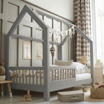Hausbett STERNCHEN | mit Barriere | 90x200 cm - Bild 6