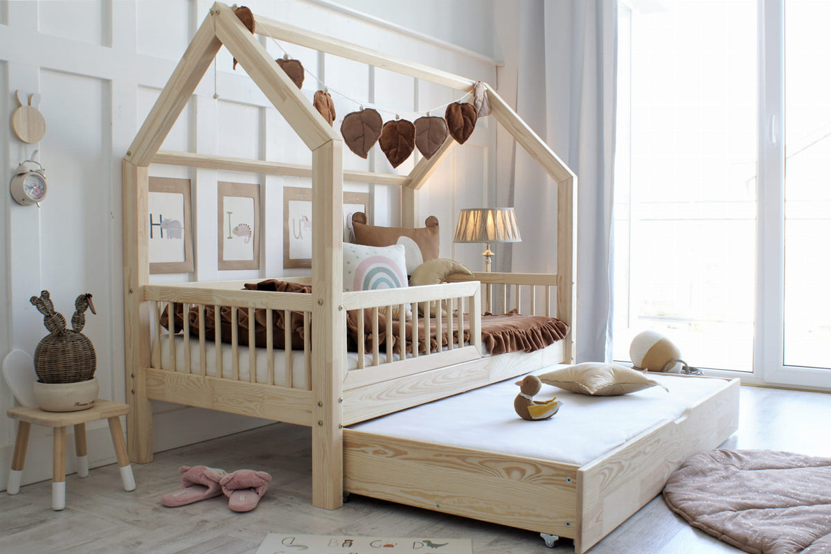 Hausbett STERNCHEN PLUS | mit Schublade | 90x200 cm - Bild 15