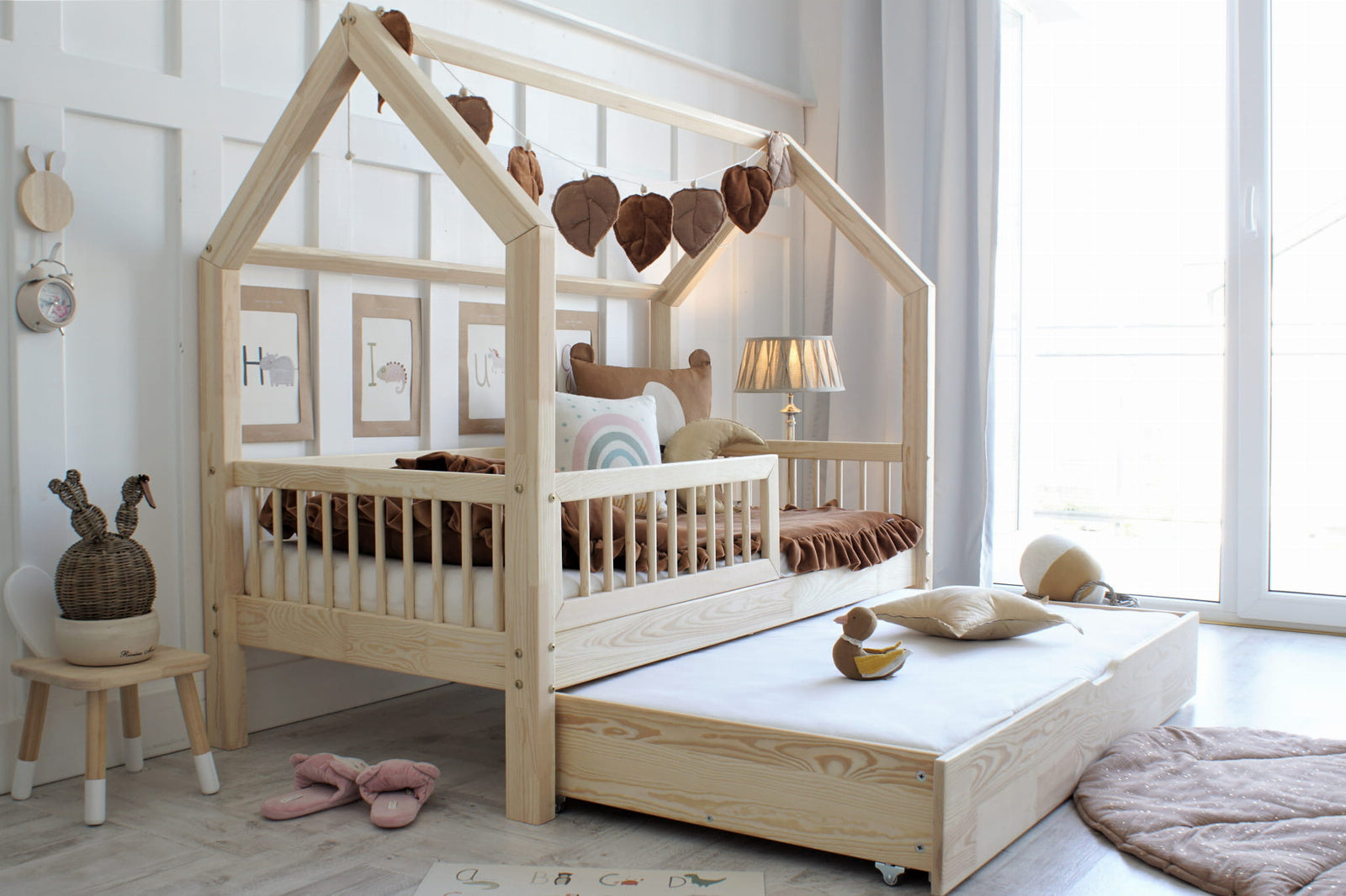 Hausbett STERNCHEN PLUS | mit Schublade | 90x200 cm - Bild 15