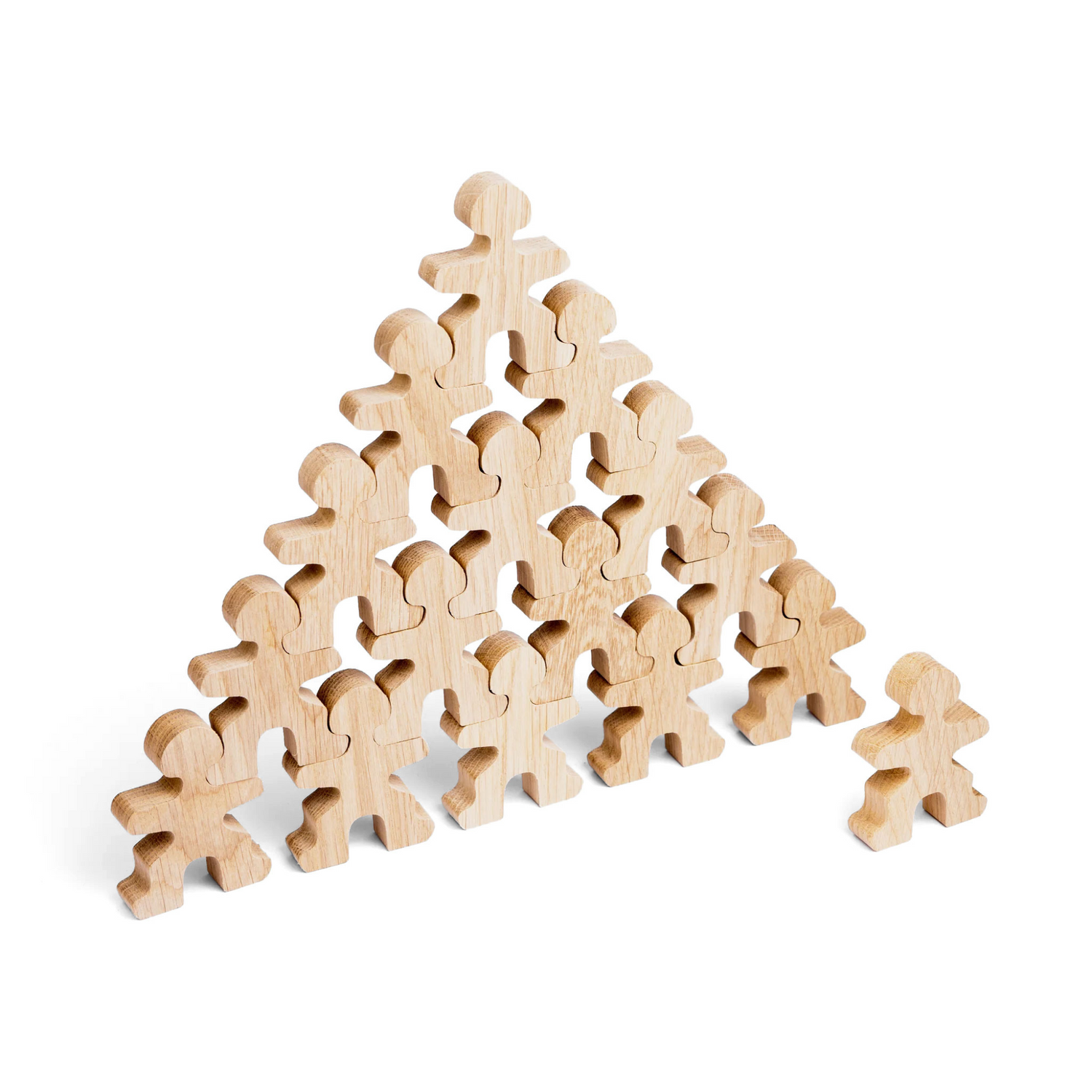 Holzfiguren Half Flock