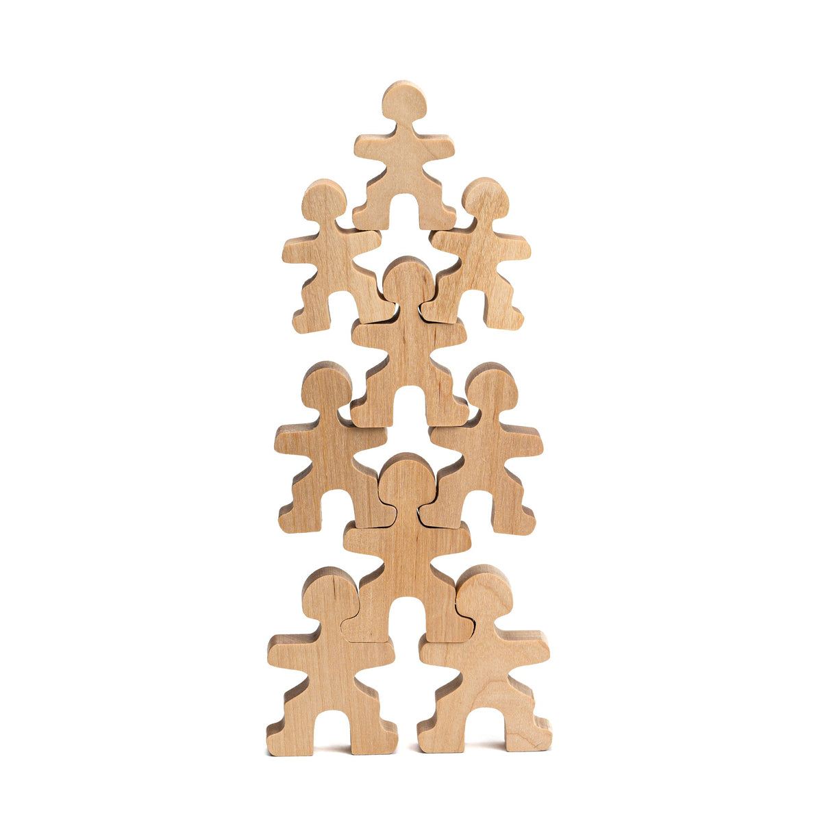 Holzfiguren Family Set - Flockmen Family (30pcs)