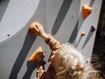 Kletterwand BK OUTDOOR aus 10 Teilen | 236 cm x 390 cm | inkl. 75 Griffen | 200 Loch - Kletterling – einfach Kind sein