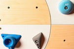 Einzelelement BK Dreieck rechts | Kletterwand BK INDOOR | 118 x 78 cm | 9 Loch - Kletterling – einfach Kind sein