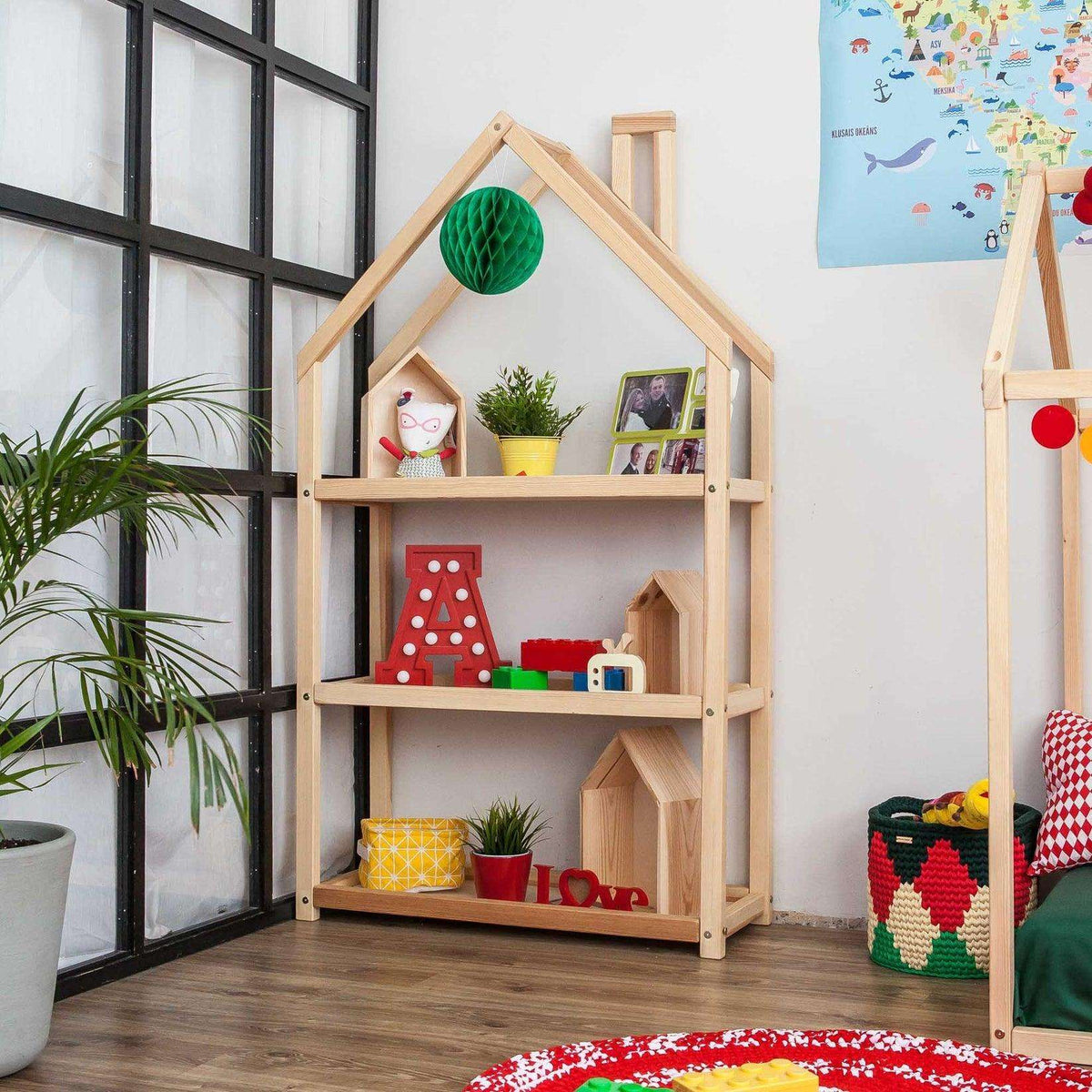 Montessori - Regal Haus in 3 Größen - Kletterling – einfach Kind sein