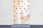 Kletterwand BK INDOOR aus 4 Teilen | 236 cm x 156 cm | inkl. 30 Griffen | 80 Loch - Kletterling – einfach Kind sein