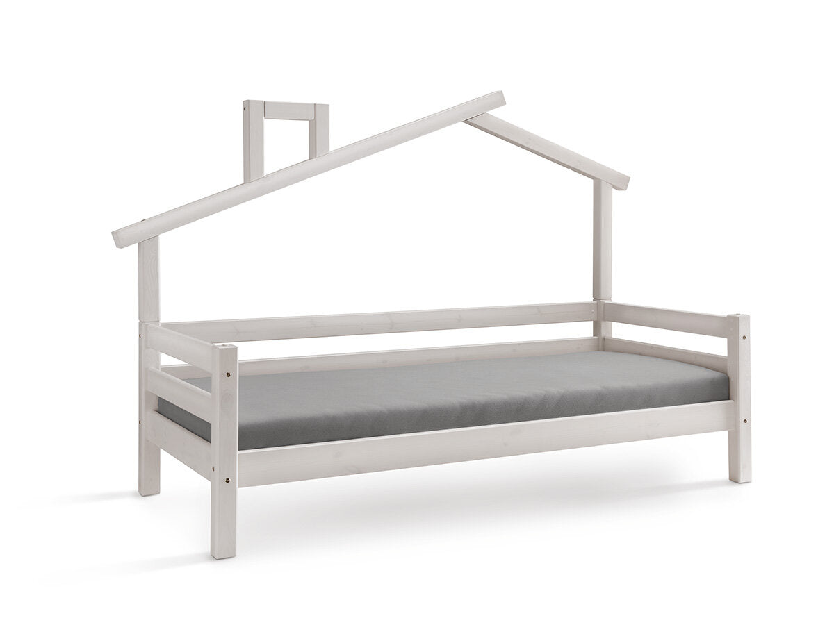 Hausbett WALDNEST STARK mit kräftigen Pfosten