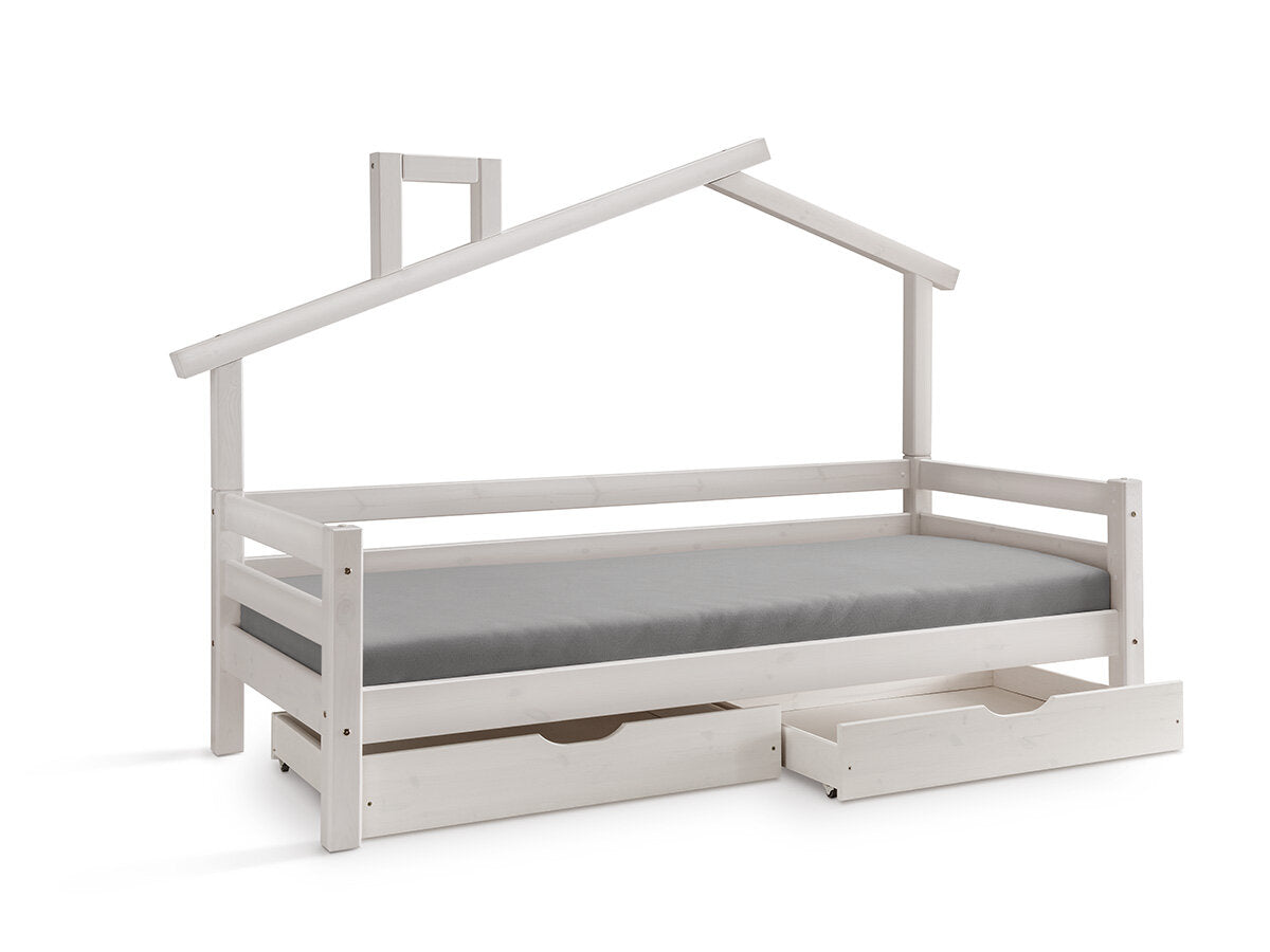 Hausbett WALDNEST STARK | 90x200 cm | kräftige Pfosten - Bild 4