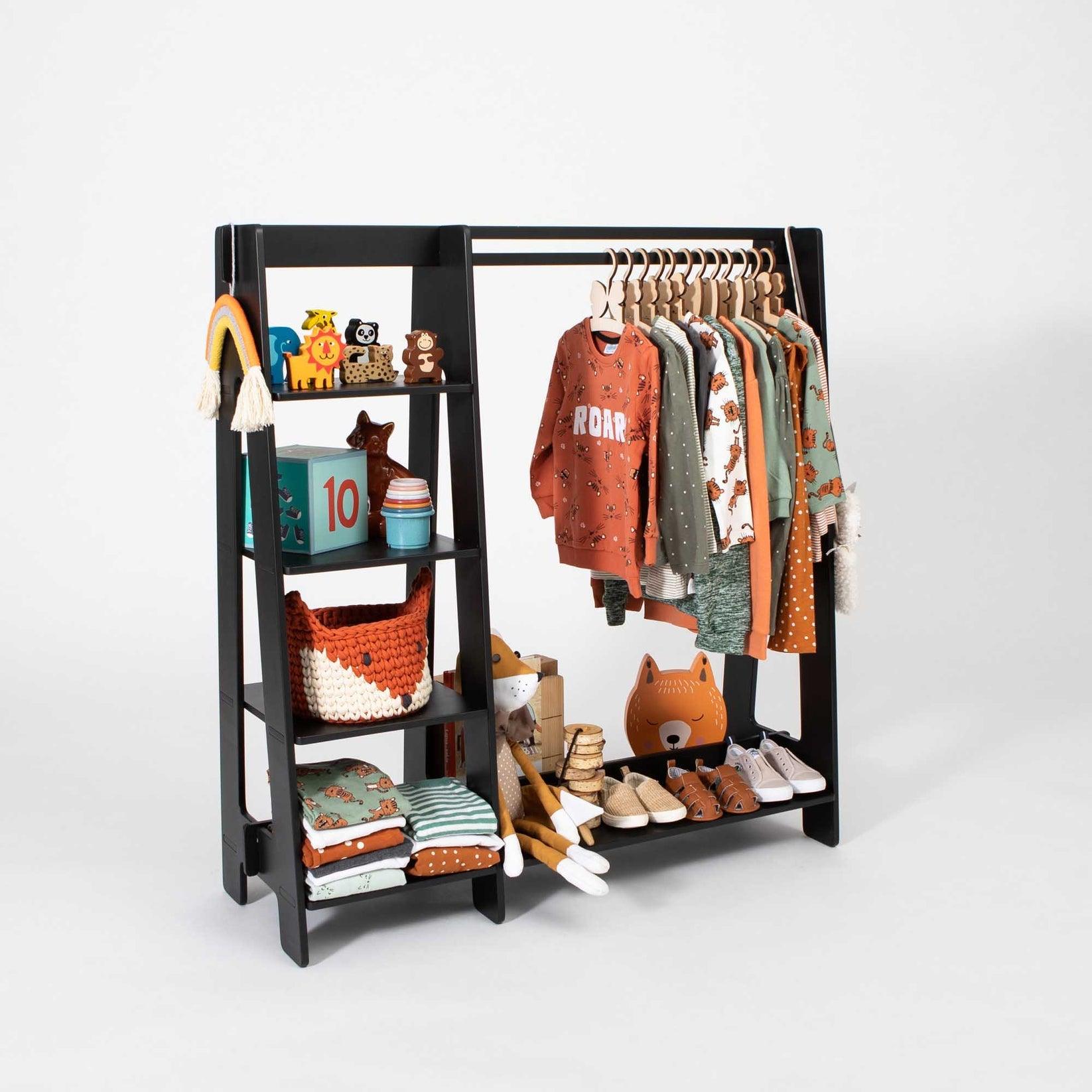 Kinderkleiderschrank nach Montessori - Kletterling – einfach Kind sein